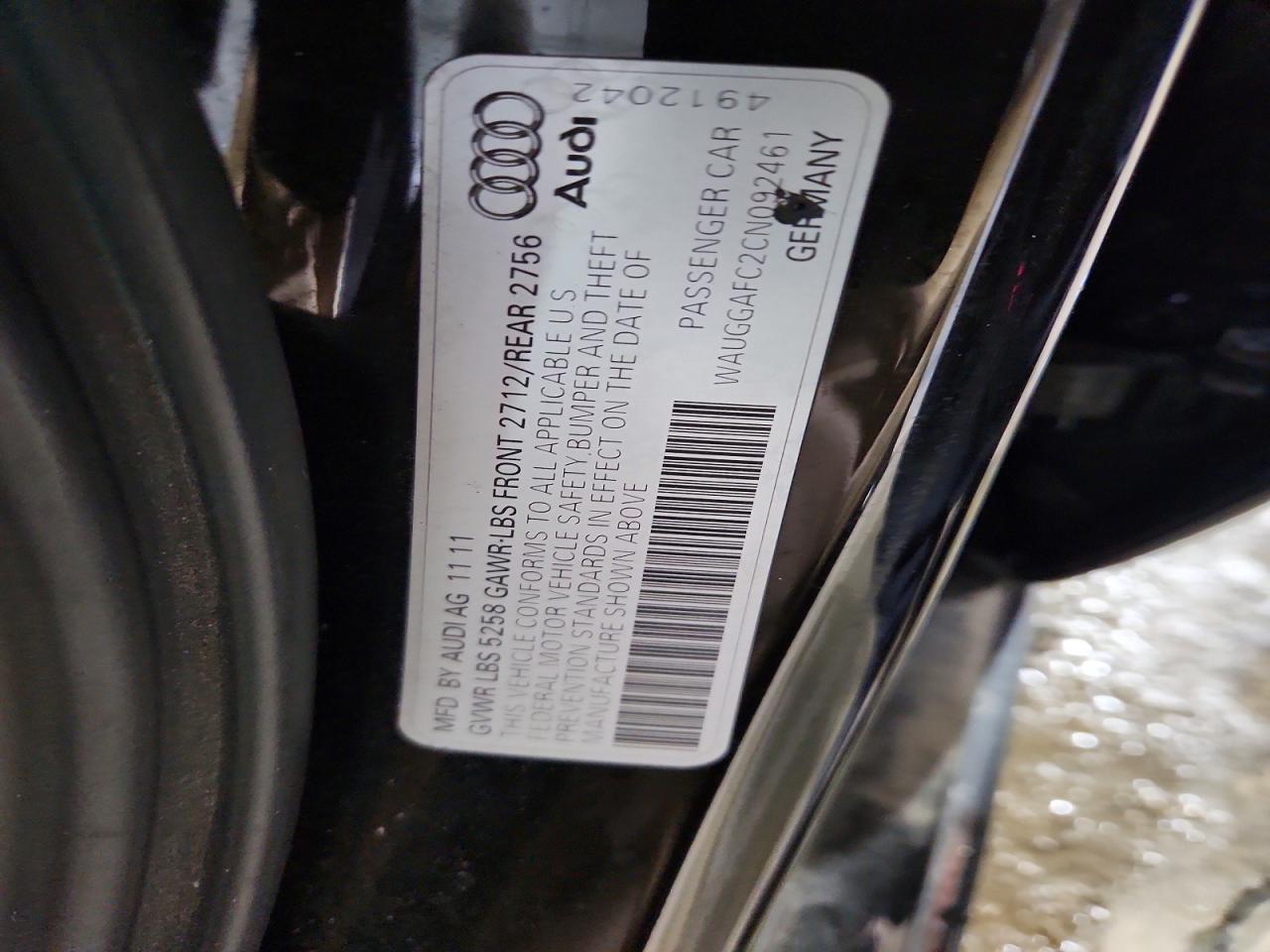 AUDI A6 2012 — 13