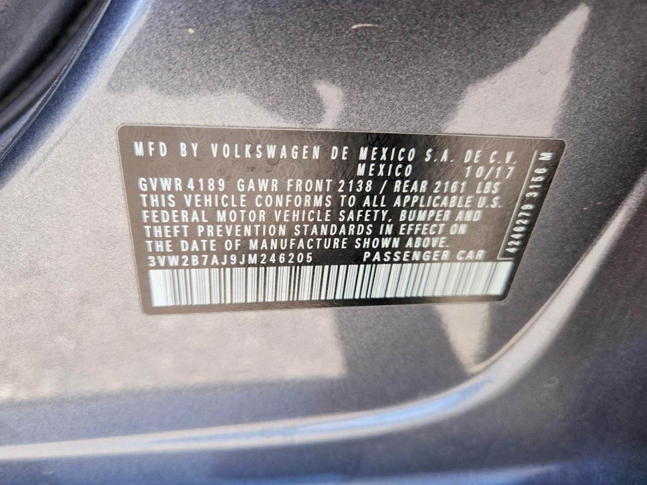 VOLKSWAGEN JETTA 2018 — 13