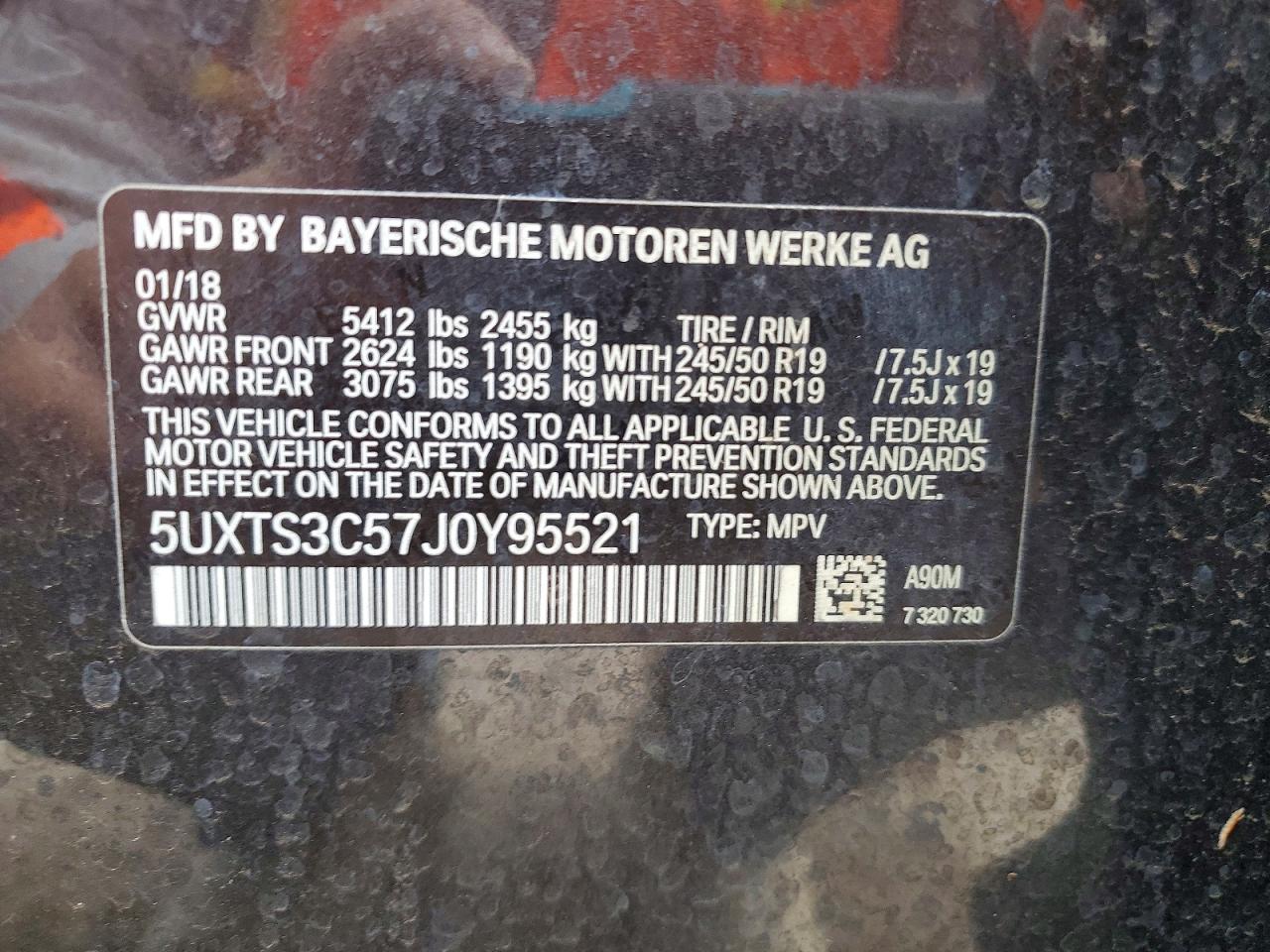 BMW X3 2018 — 14
