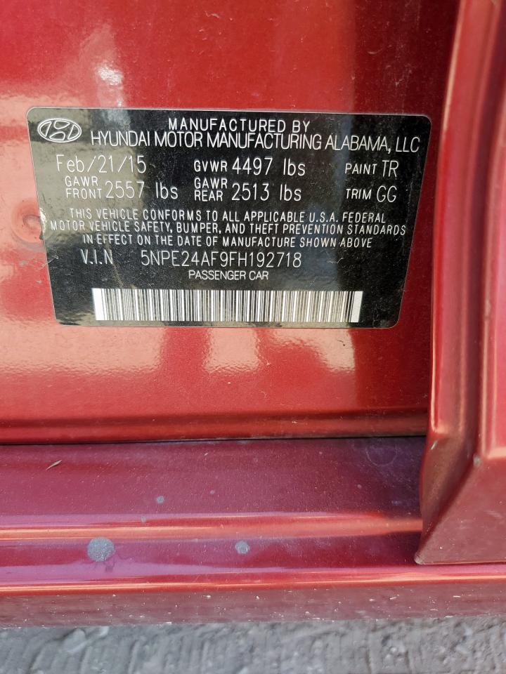 HYUNDAI SONATA 2015 — 14