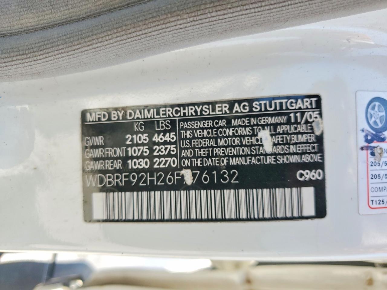 MERCEDES-BENZ C 2006 — 13