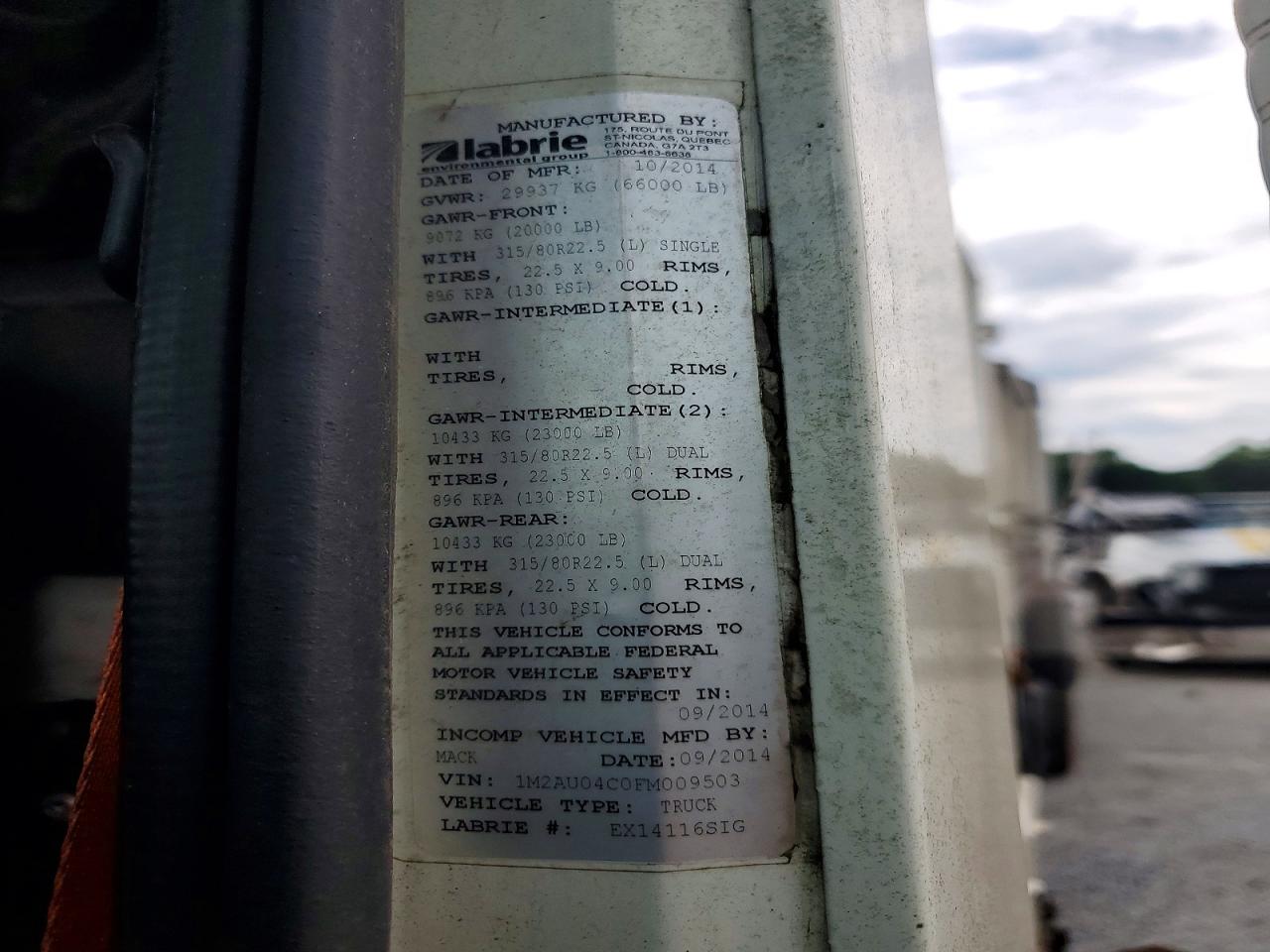 MACK 600 2015 — 11