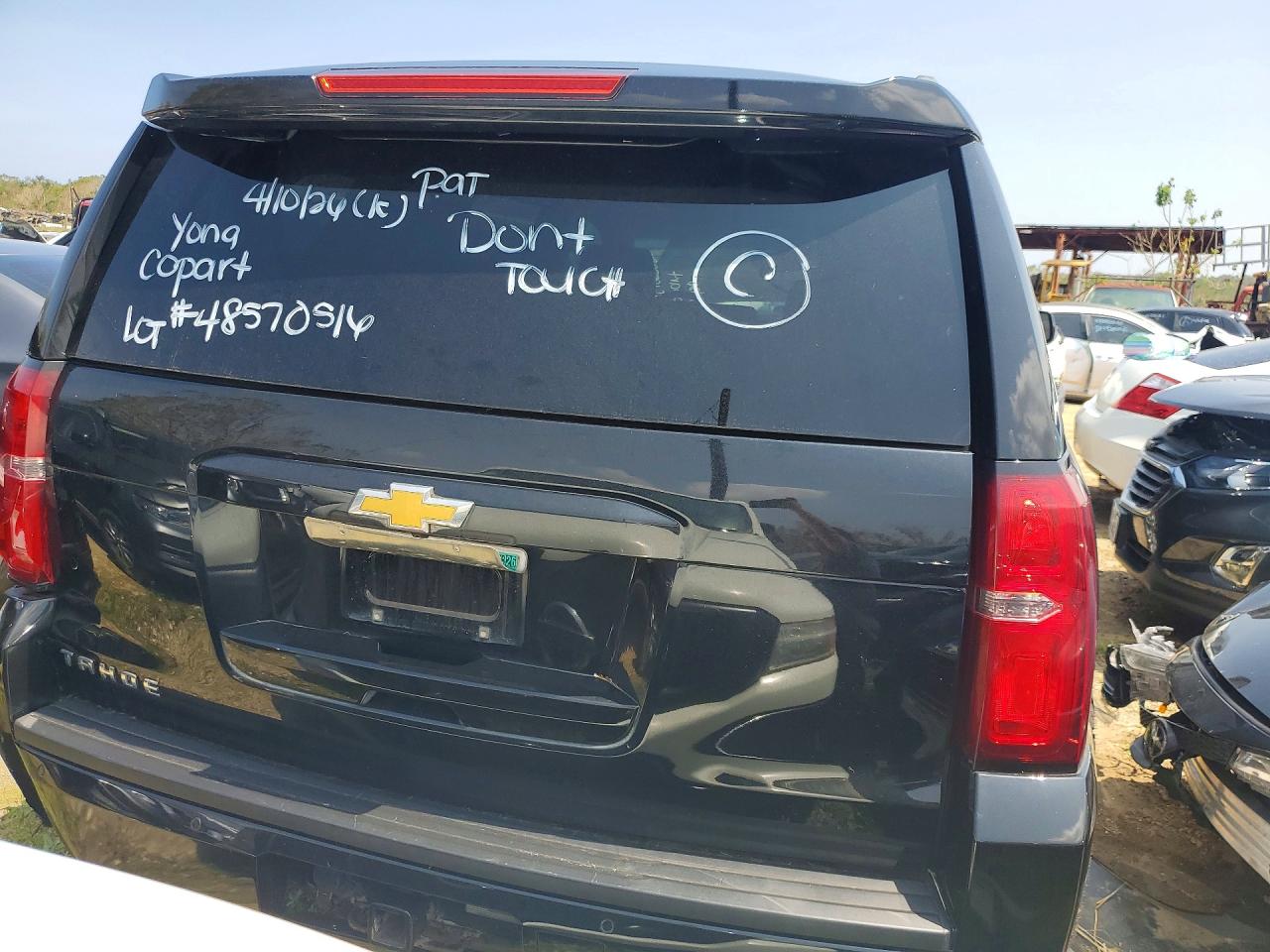 CHEVROLET TAHOE 2015 — 7