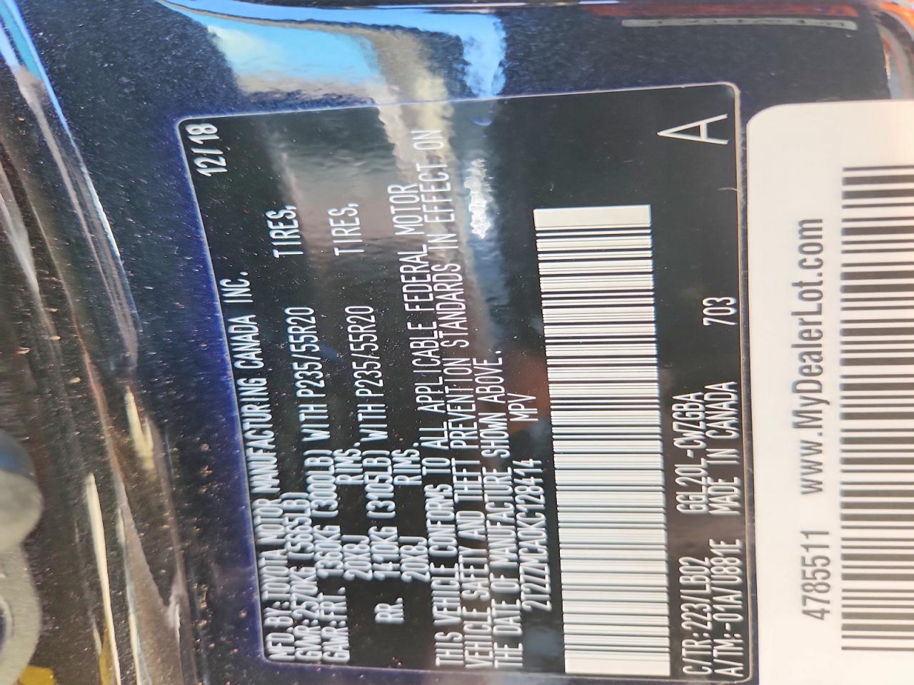 LEXUS RX 350 2019 — 14