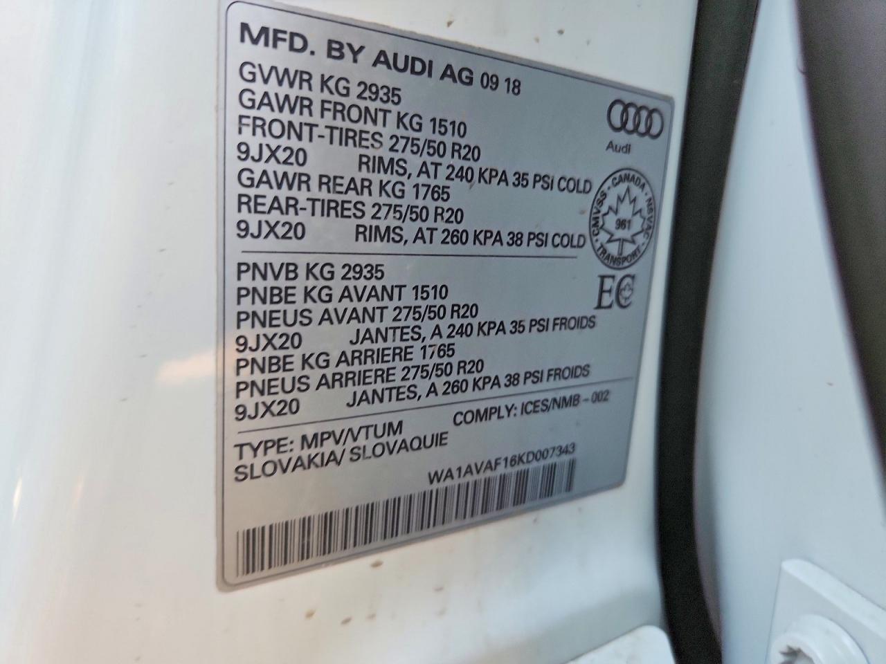 AUDI Q8 2019 — 15