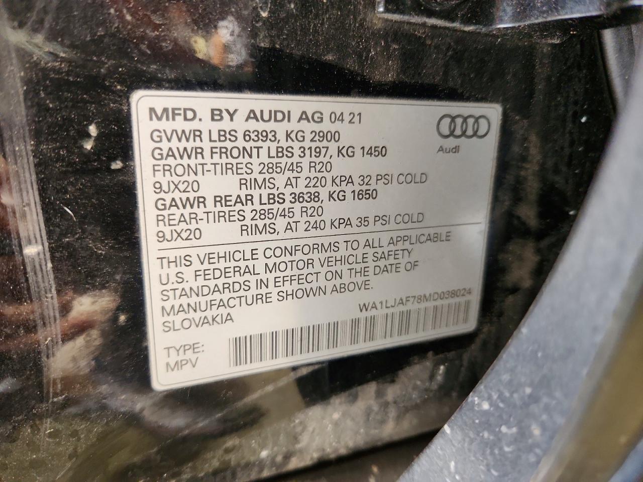 AUDI Q7 2021 — 14