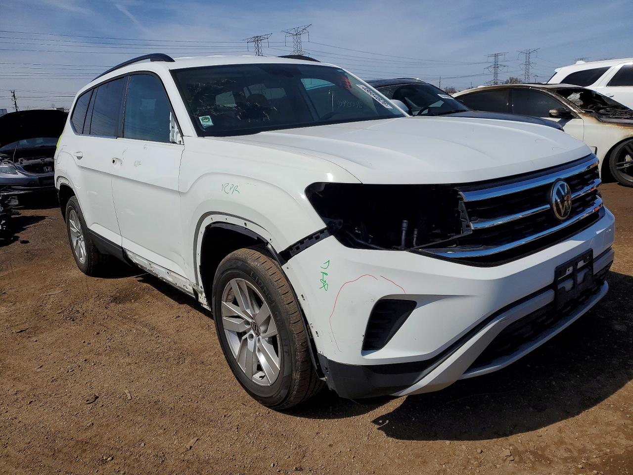 2021 VOLKSWAGEN ATLAS S