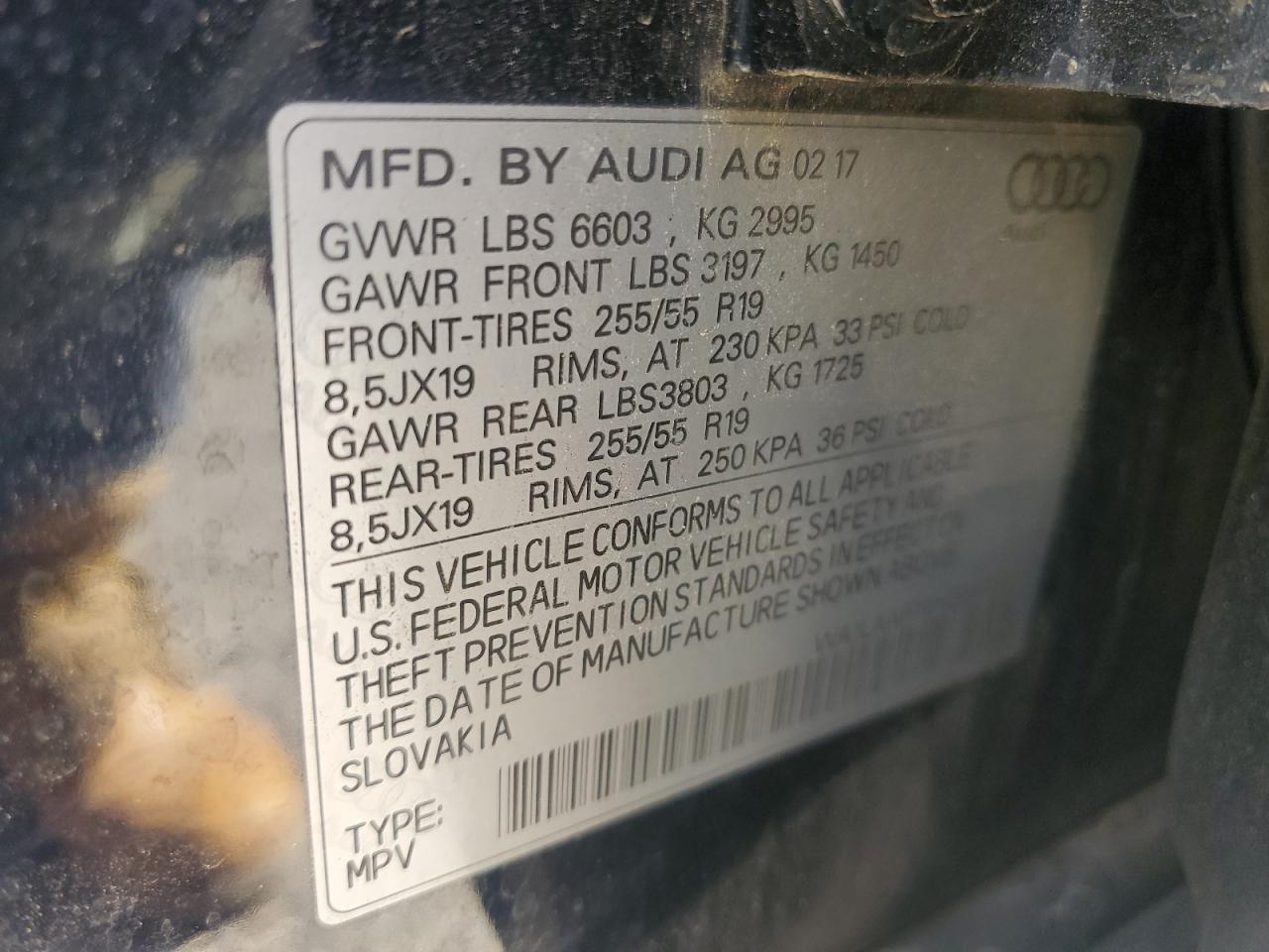 AUDI Q7 2017 — 15
