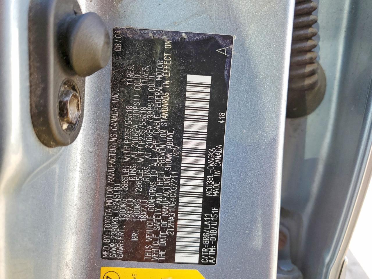 LEXUS RX 2004 — 14