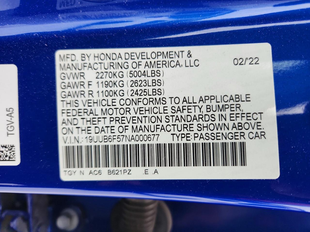 ACURA TLX 2022 — 13