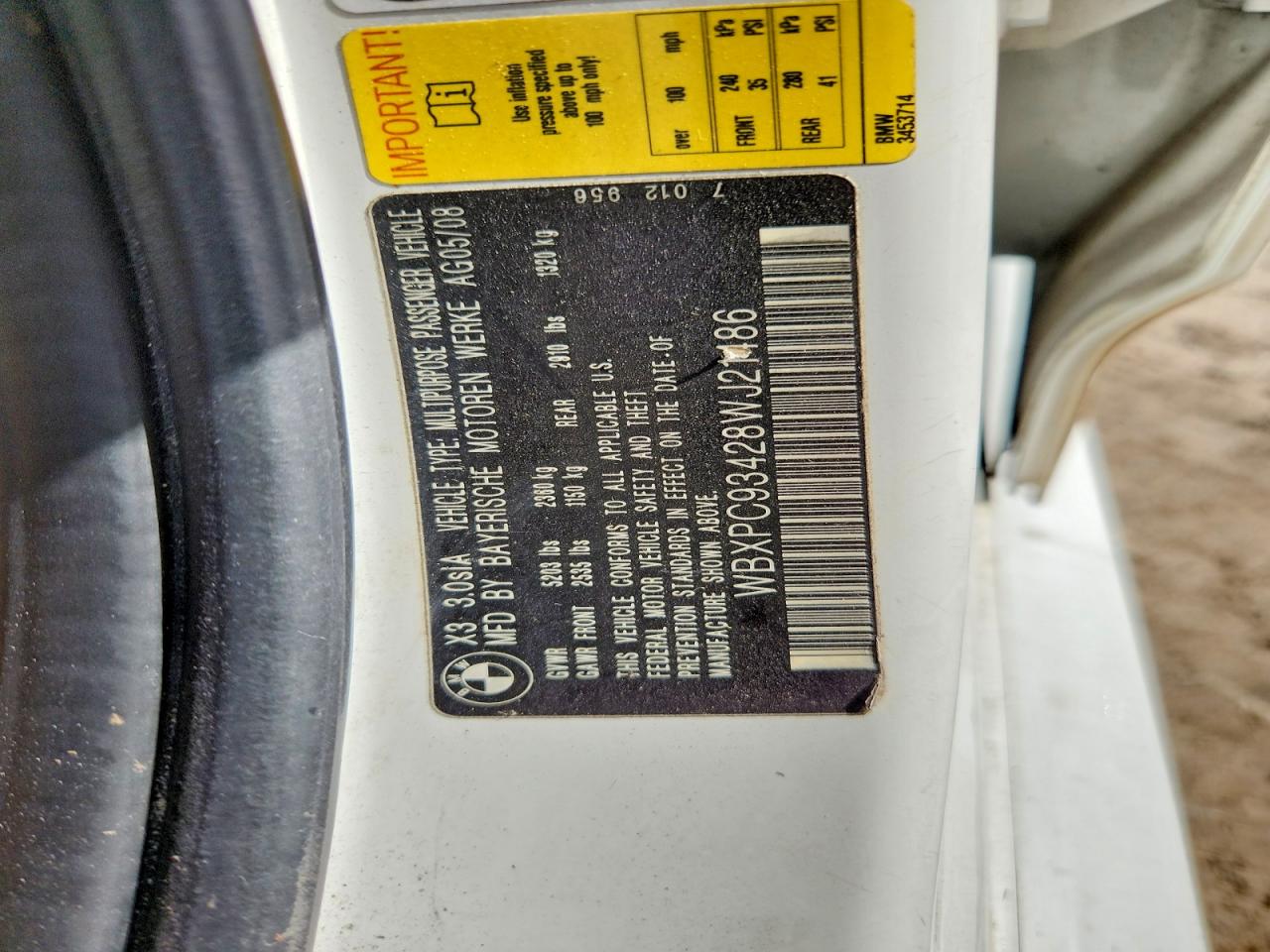 BMW X3 2008 — 14