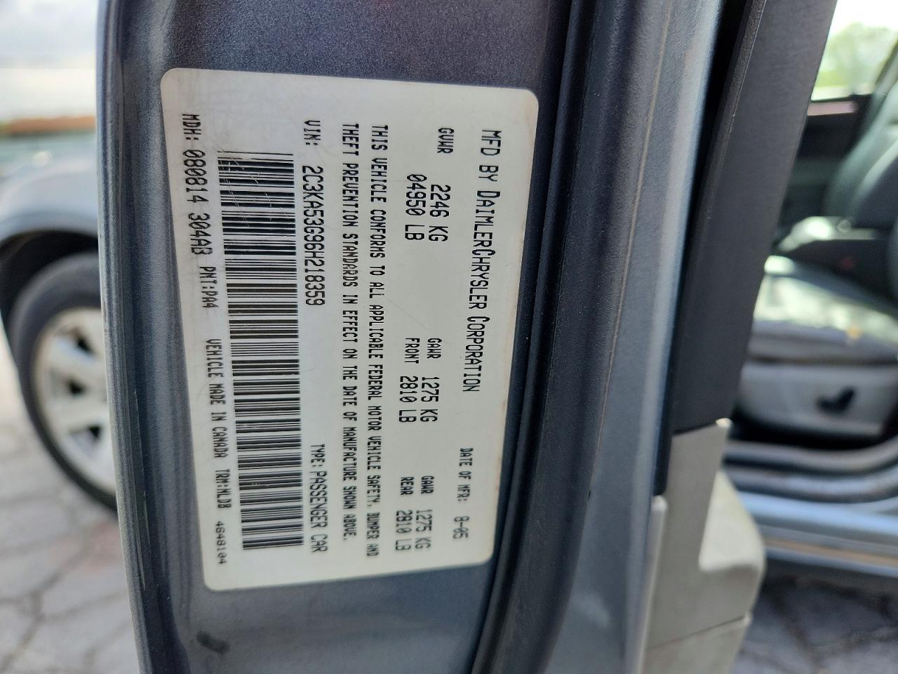 CHRYSLER 300 2006 — 13