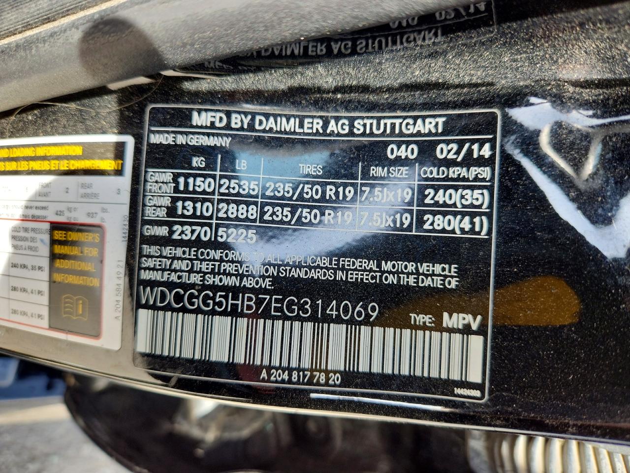 MERCEDES-BENZ GLK 2014 — 14
