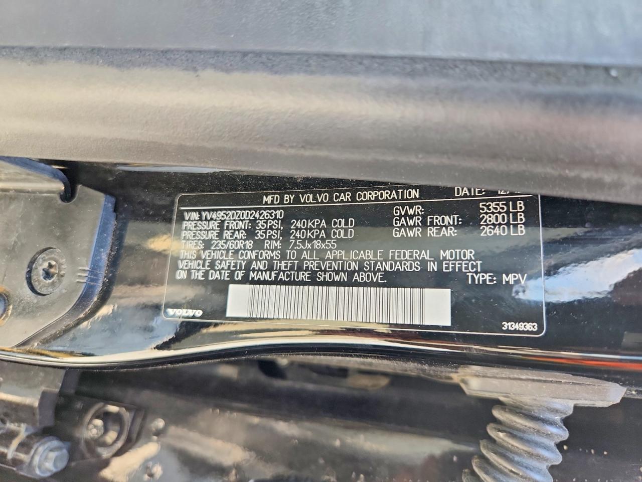VOLVO XC60 2013 — 14