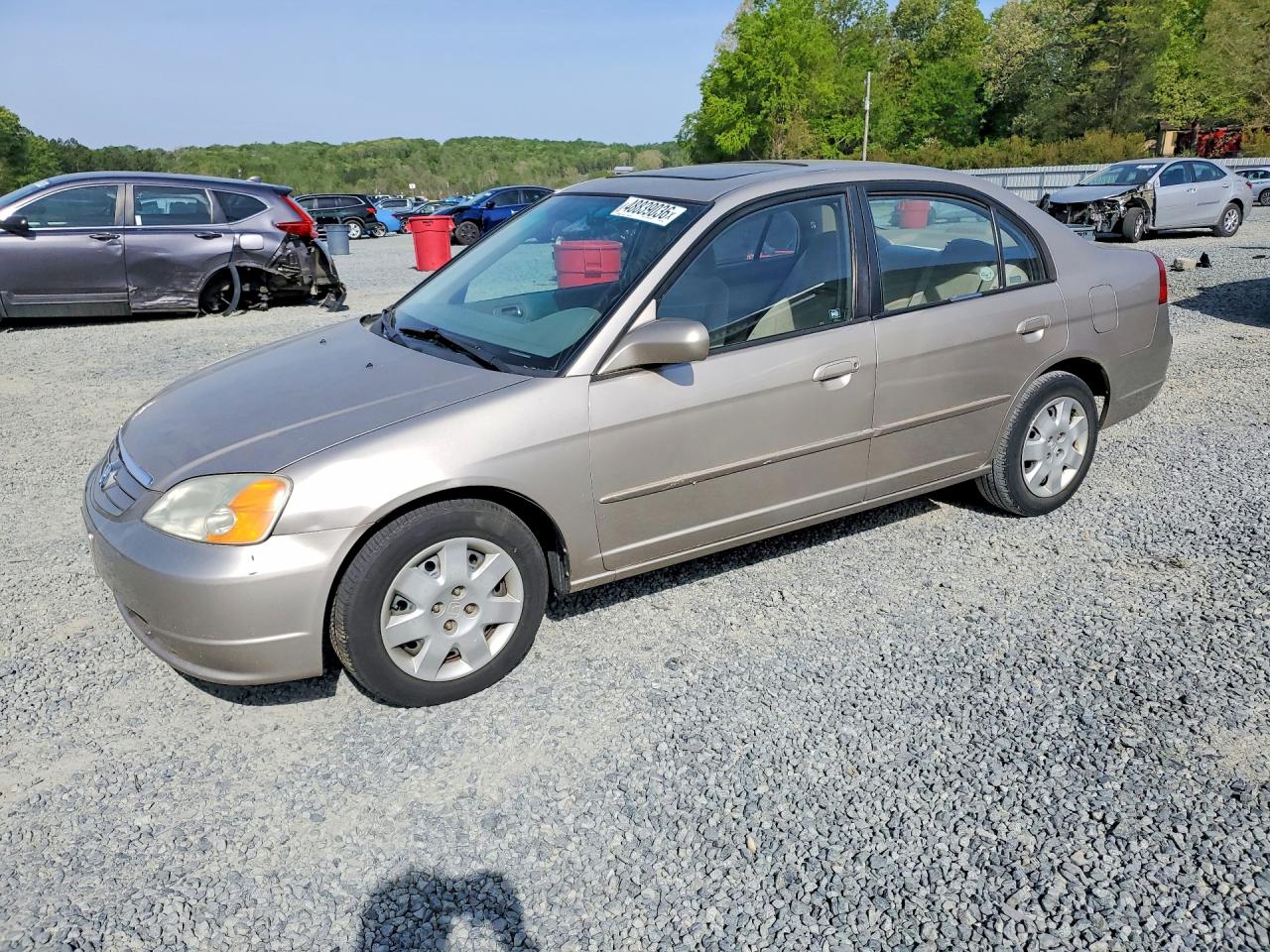 HONDA CIVIC 2002 — 2