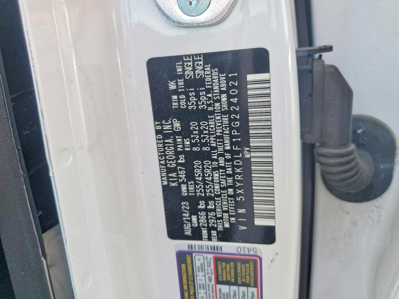 KIA SORENTO 2023 — 15