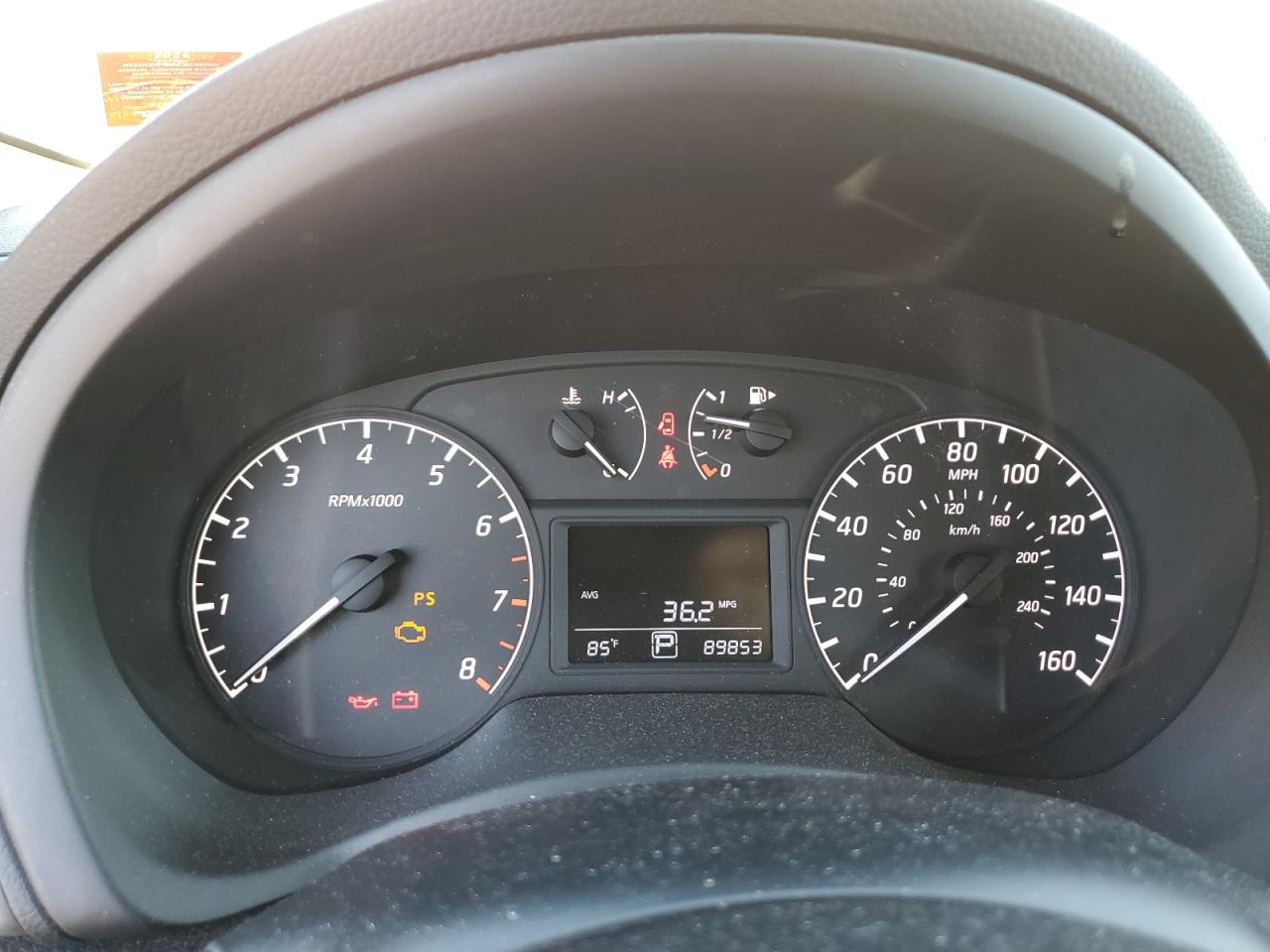 NISSAN SENTRA 2016 — 10