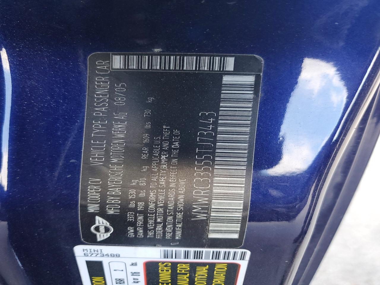 MINI COOPER 2005 — 14