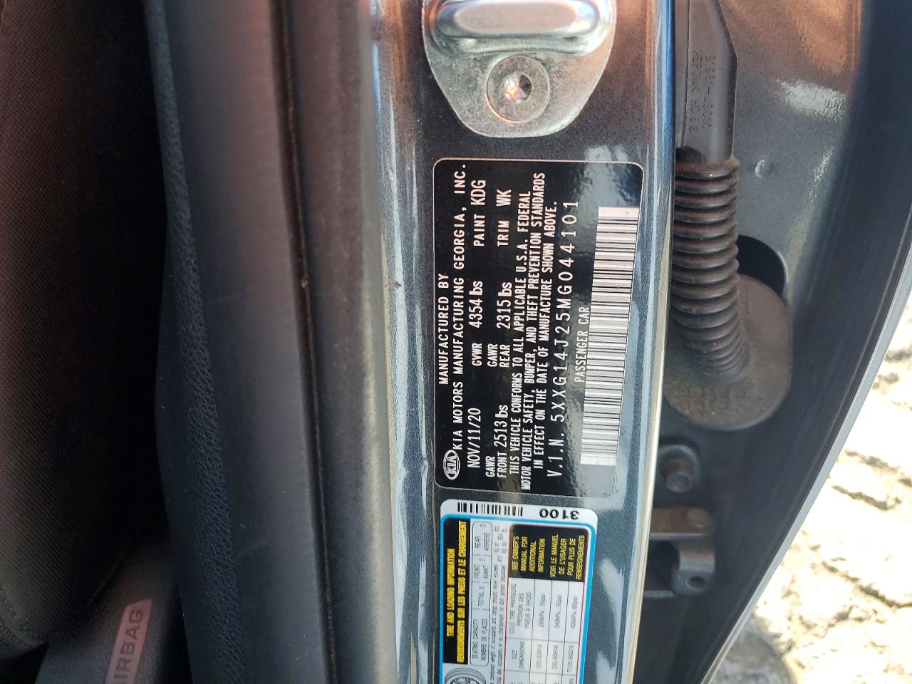 KIA K5 2021 — 13