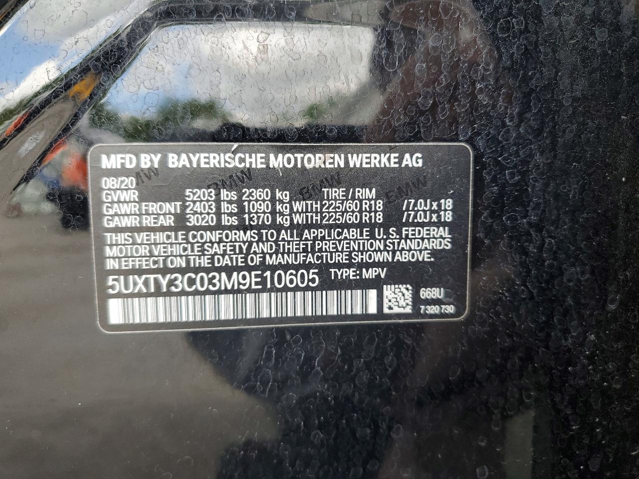 BMW X3 2021 — 14