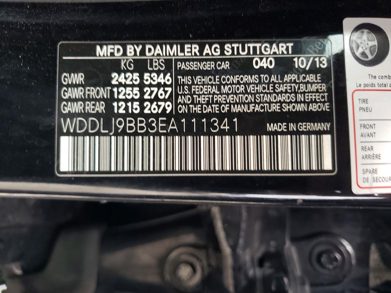 MERCEDES-BENZ CLS 2014 — 13