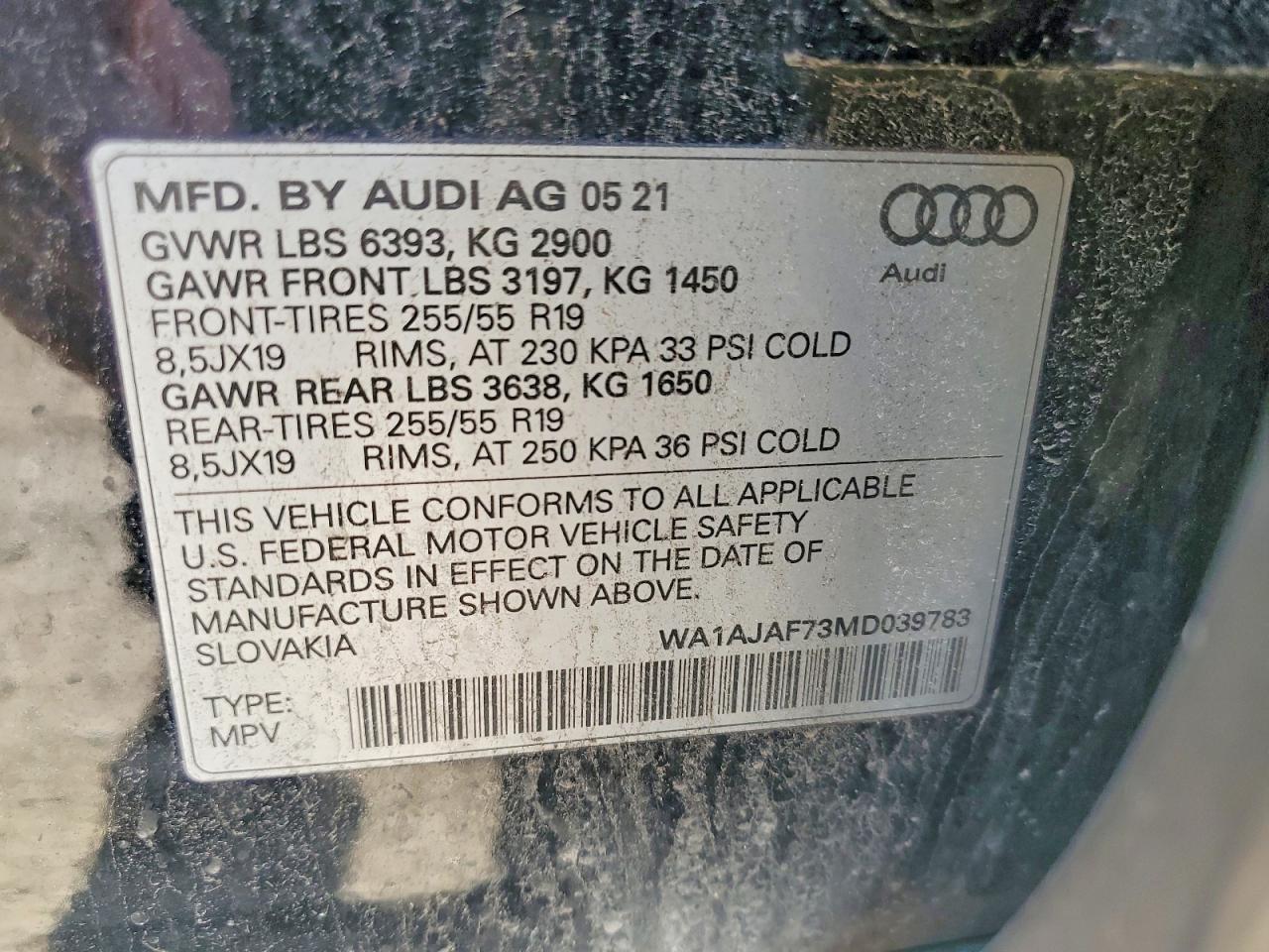 AUDI Q7 2021 — 13