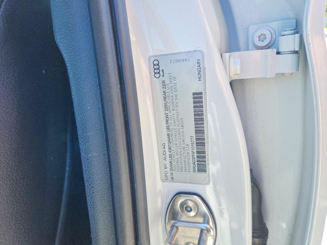 AUDI A3 2015 — 13