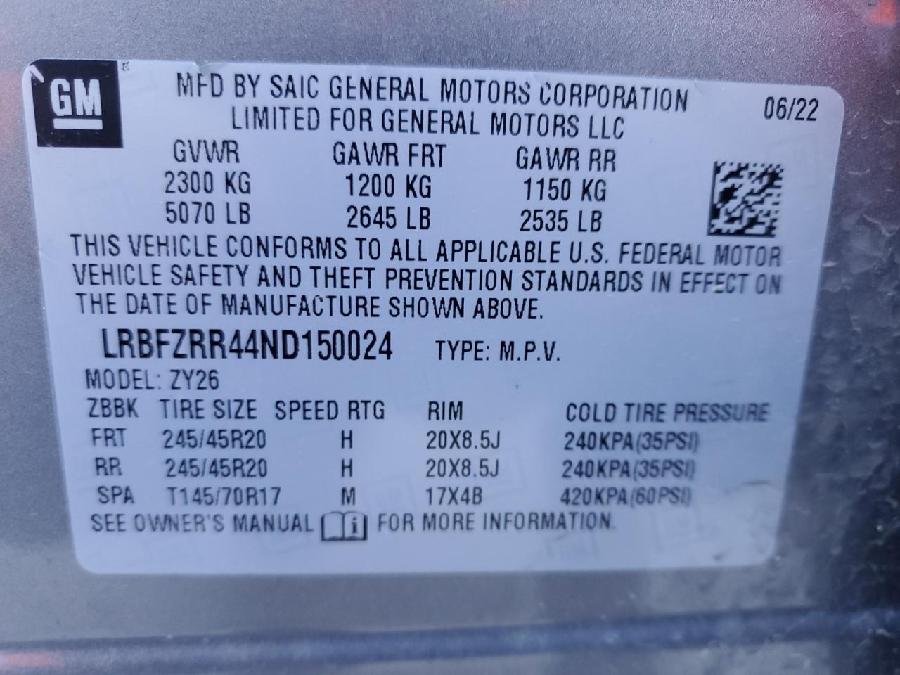 BUICK ENVISION 2022 — 14
