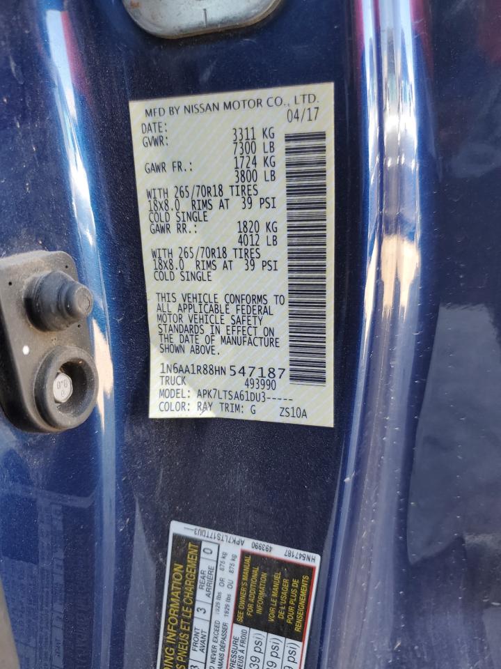 NISSAN TITAN 2017 — 13