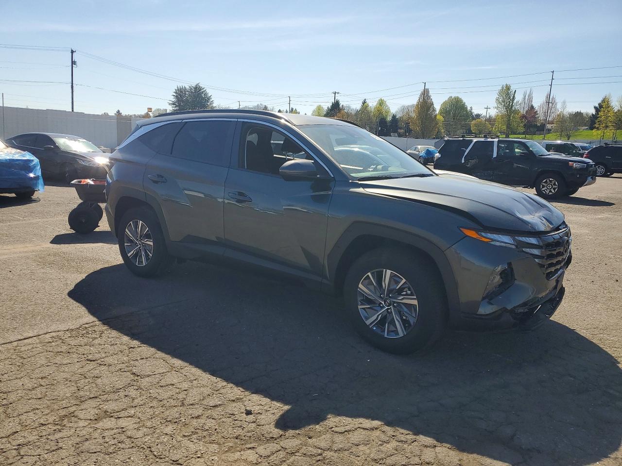 2023 HYUNDAI TUCSON HYBRID BLUE
