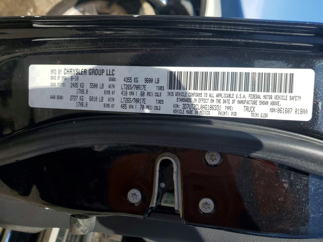 DODGE RAM 2500 2010 — 13