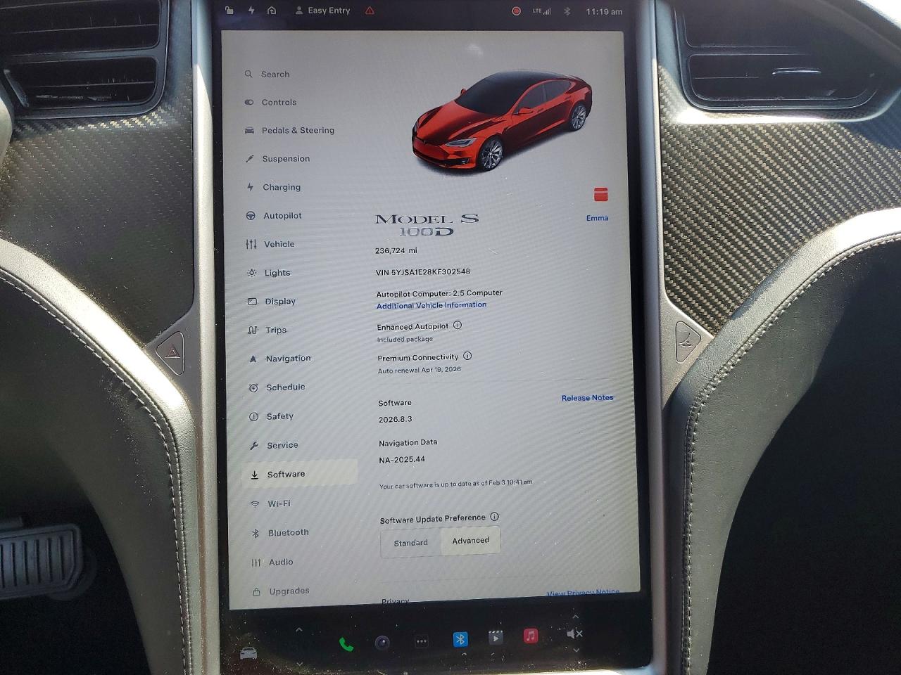 TESLA MODEL S 2019 — 10