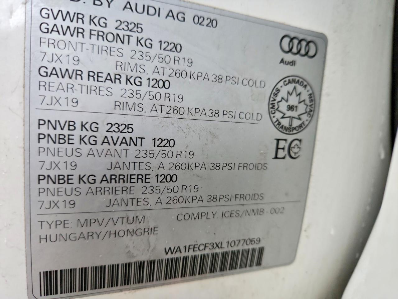 AUDI Q3 2020 — 15