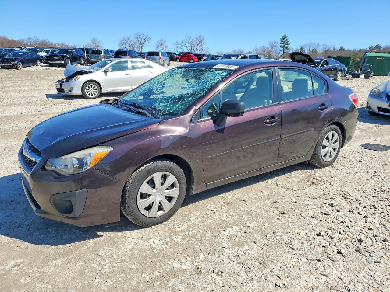 SUBARU IMPREZA 2012 — 2