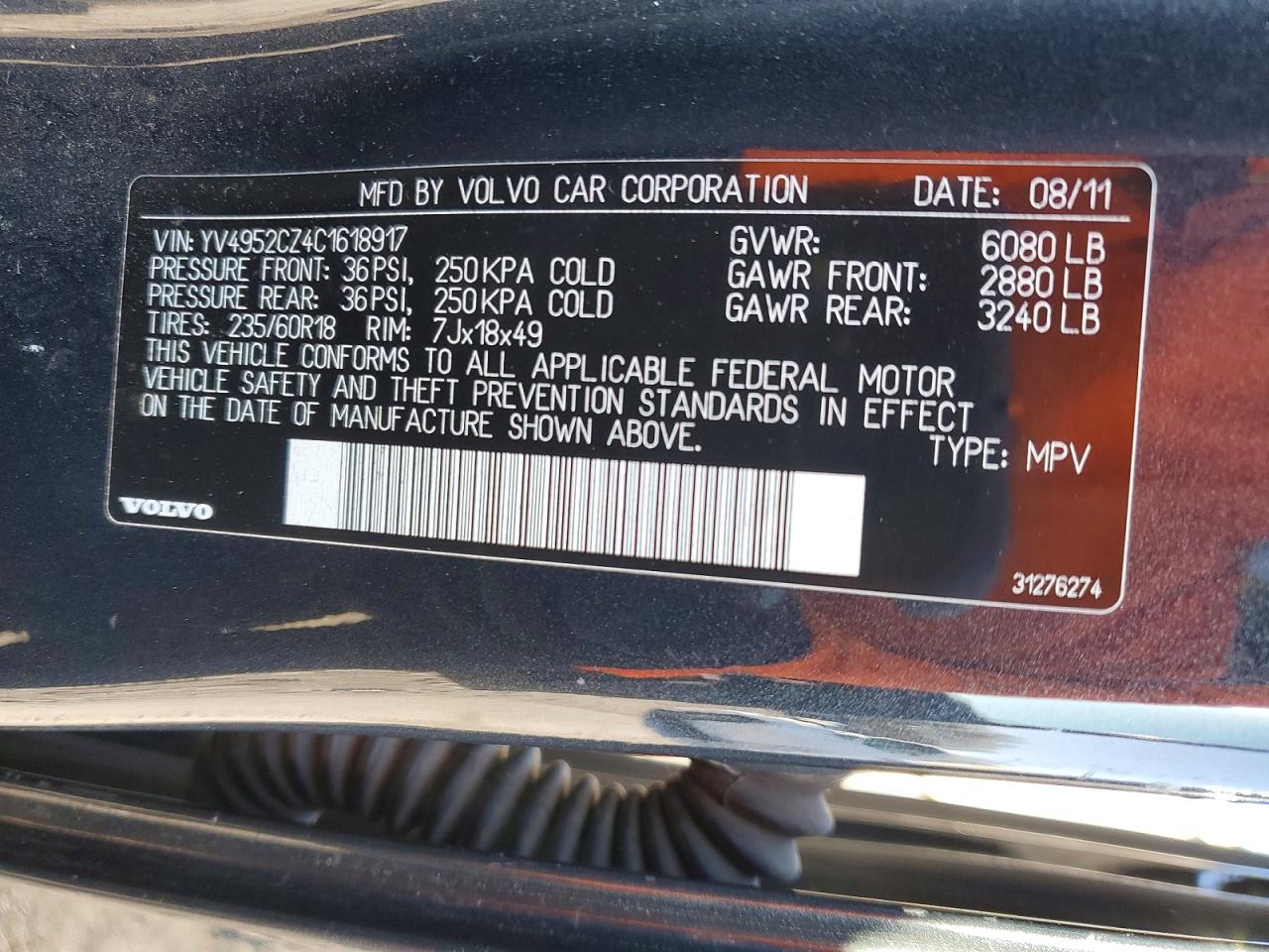 VOLVO XC90 2012 — 14