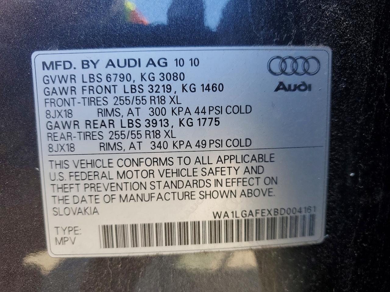 AUDI Q7 2011 — 14