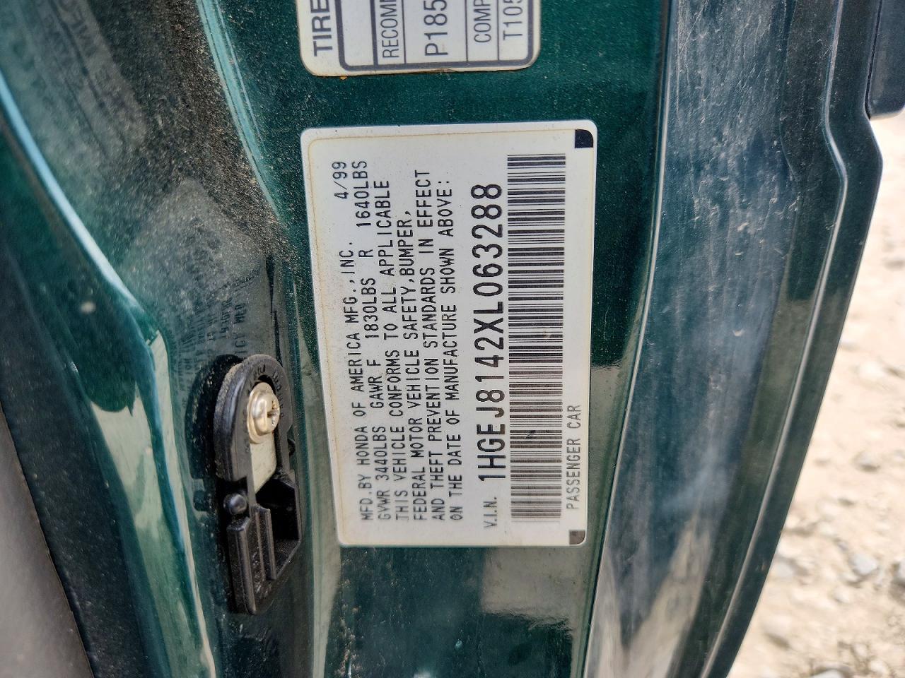 HONDA CIVIC 1999 — 13