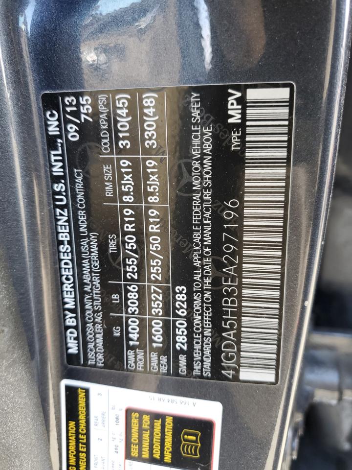 Mercedes-Benz Ml 2014 — 13