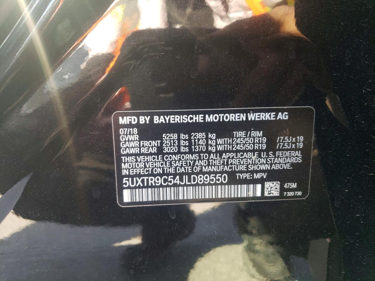 BMW X3 2018 — 14