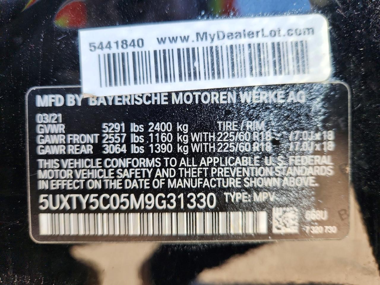 BMW X3 2021 — 14