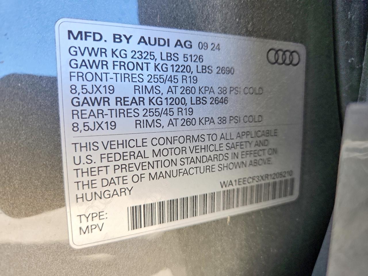AUDI Q3 2024 — 14