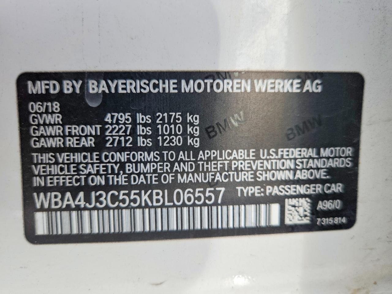 BMW 430XI 2019 — 13