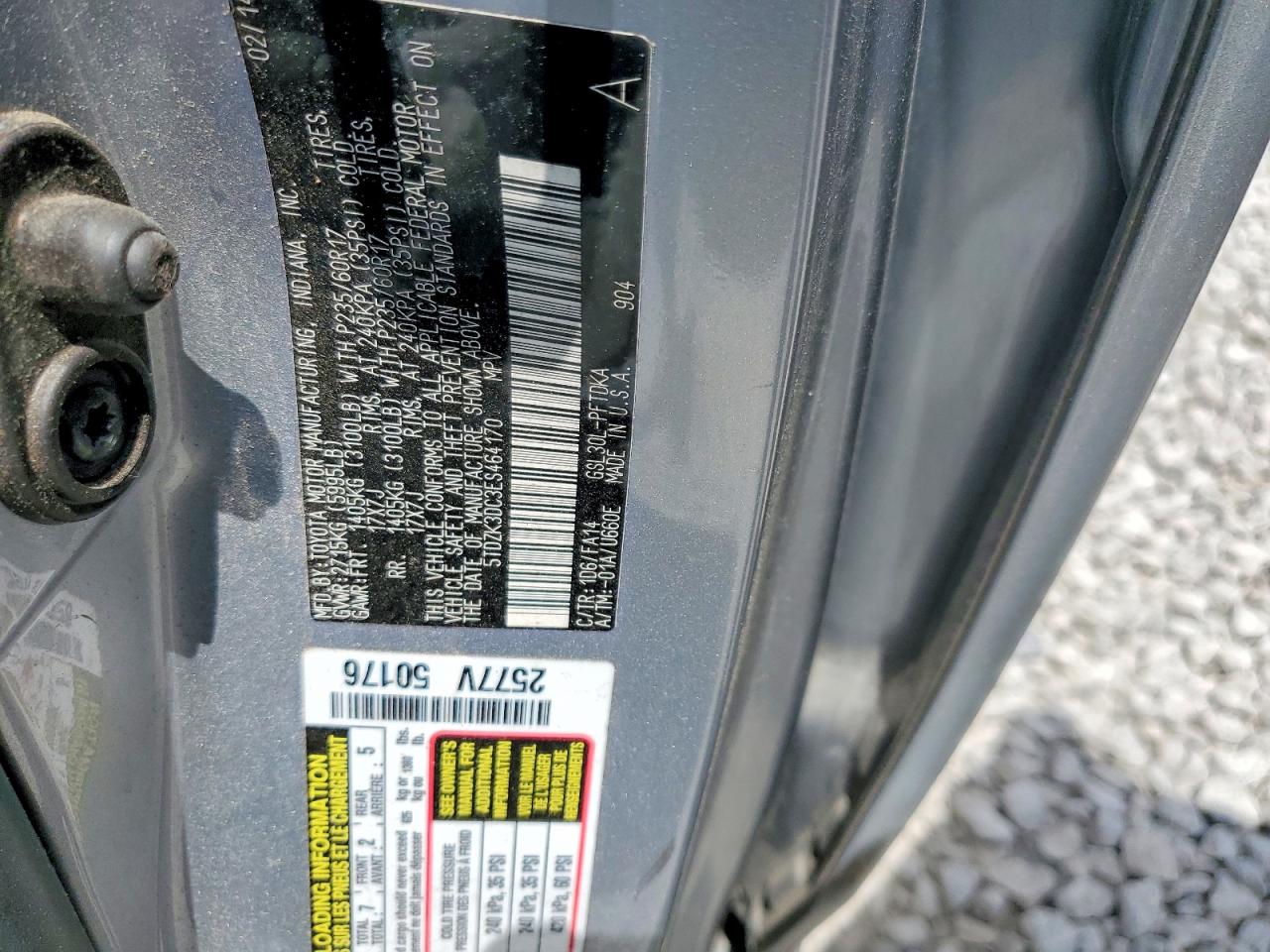 TOYOTA SIENNA 2014 — 14