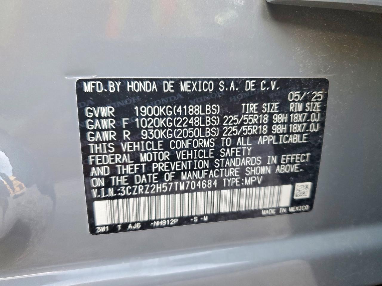 HONDA HR-V 2026 — 15