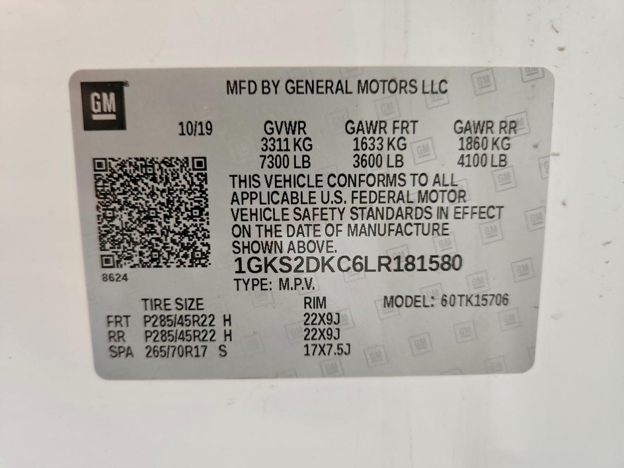 GMC YUKON 2020 — 15