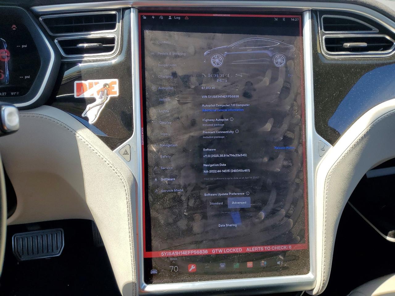 TESLA MODEL S 2014 — 10