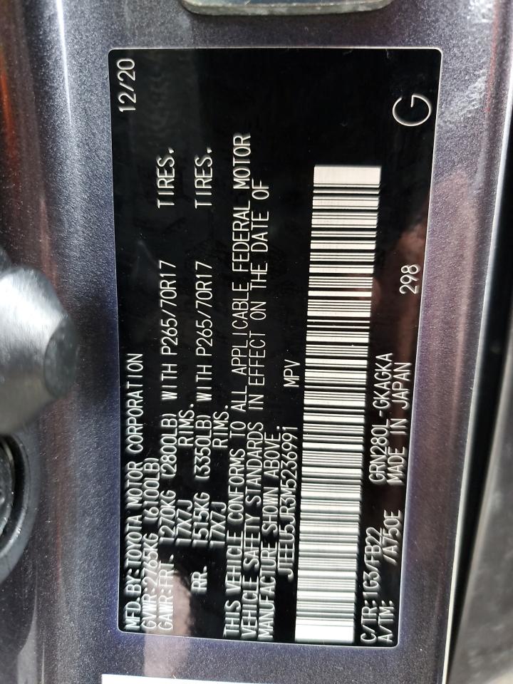 TOYOTA 4RUNNER 2021 — 15