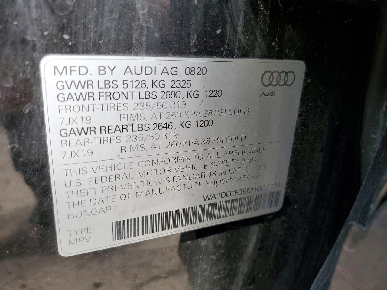 AUDI Q3 2021 — 14