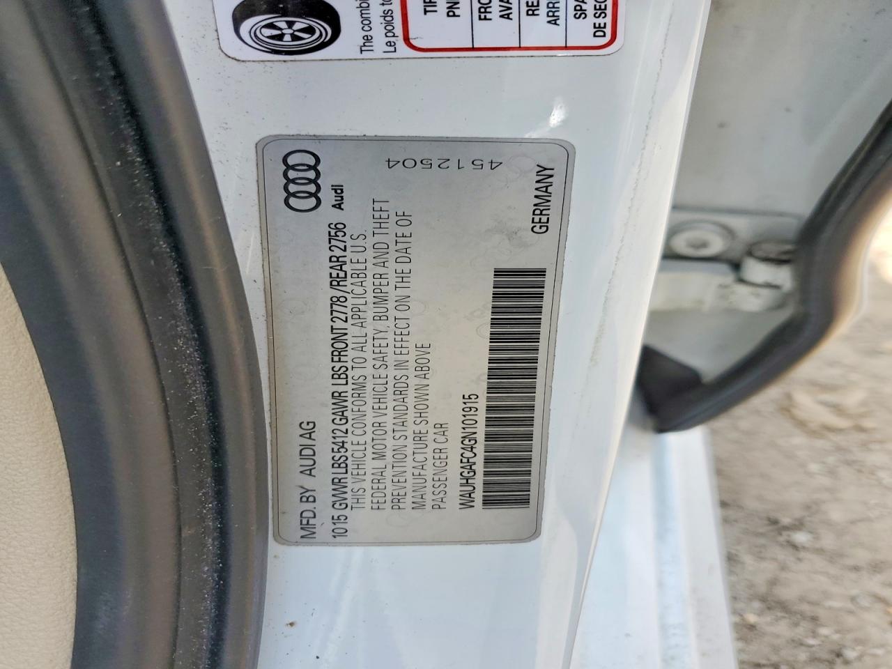 AUDI A6 2016 — 13