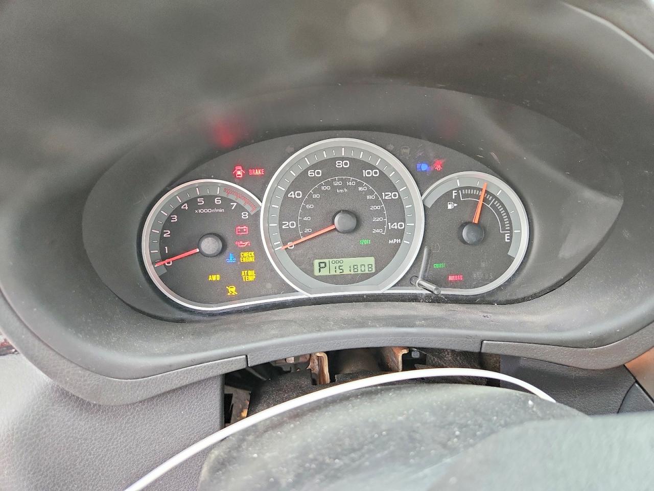 SUBARU IMPREZA 2008 — 10